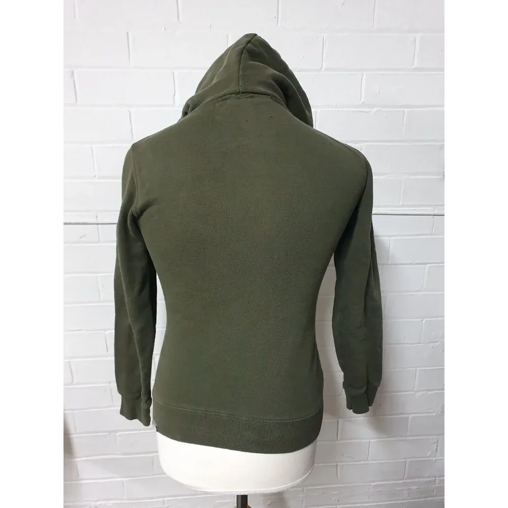 The North Face Hoodie Size S/P Green - Picture 3 of 5